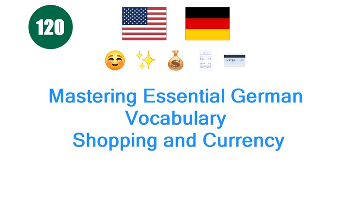 Mastering Essential German Vocabulary: Shopping and Currency